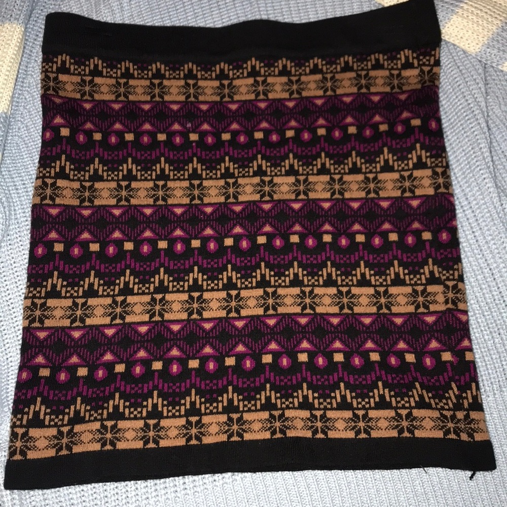 Forever 21 print skirt
